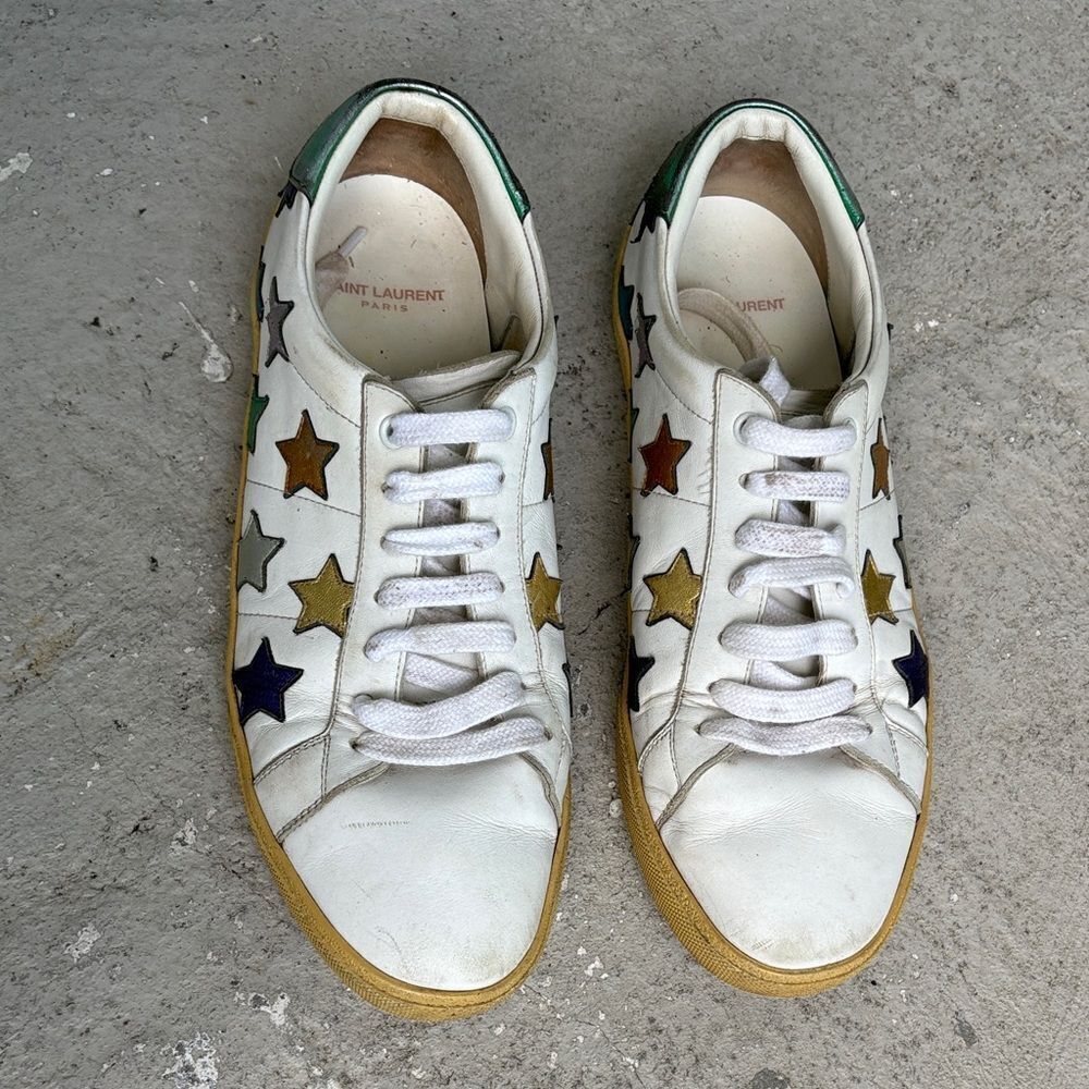 Saint Laurent multicolored Star Courtโclassic sneakers